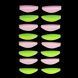 Валики Zola Round Curl Pink & Green (S, S1, M, M1, L, L1, XL, XL1) для ламинирования ресниц (8 пар) 002962 фото 2