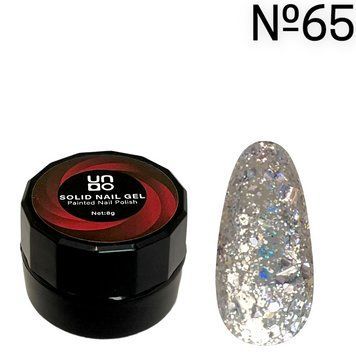 Твёрдый гель-лак UNO Solid Nail Gel для покрытия и дизайна ногтей, 8 г №65 005741 фото