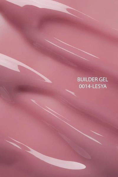 Моделирующий гель DNKa' Builder Gel #0014 Lesya на 15 мл для укрепления ногтей 002152 фото