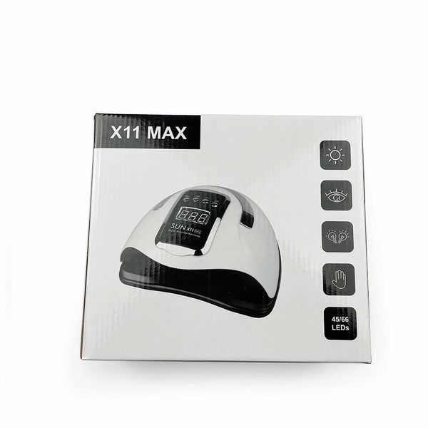 Лампа Sun X11 MAX UV/LED 280W (біла) для сушіння нігтів, гель-лаку 000198 фото