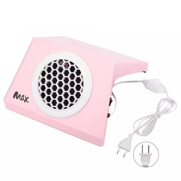 Настільна манікюрна витяжка MAX (120W) рожевого кольору для манікюру та педикюру 000709 фото