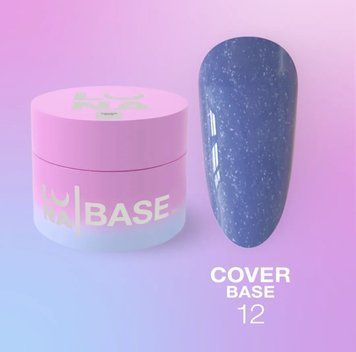 Кольорова база для гель-лаку LunaMoon Cover Base №12 30 мл 000022 фото