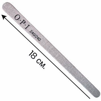 Пилочка OPI тонкая, овальная "Капля" 240/240 грит для полировки ногтей 006907 фото