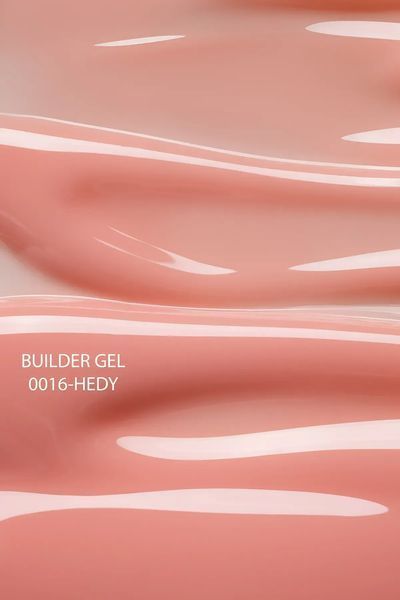 Моделювальний гель DNKa' Builder Gel #0016 Hedy на 15 мл для зміцнення нігтів 002154 фото