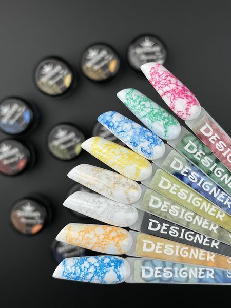 Гель-фарба Stamping Gel Paint 3в1 (жовто-гаряча S22) на 5 мл для стемпінгу, аеропуфінгу та розпису 004330 фото