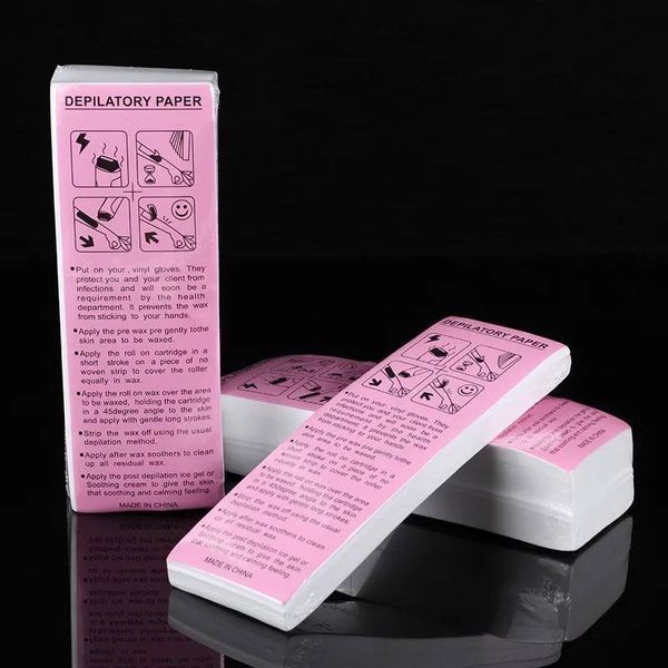Бумага для депиляции Depilatory Paper в полосках (50 шт) 001085 фото