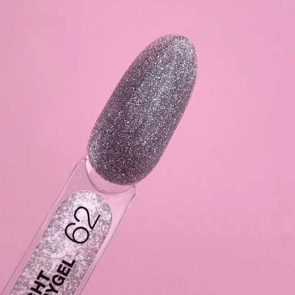 Рідкий гель LUNAMoon Light Acrygel №62 &mdash; 13 мл для зміцнення та дорощування нігтів 001882 фото