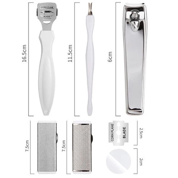 Набір манікюрних інструментів 7в1 Beauty Tools №2 для домашнього догляду 005213 фото