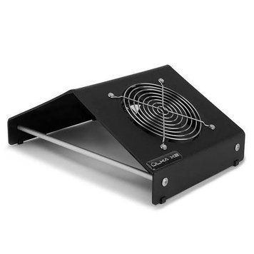 Настольная вытяжка черная Ulka Basic X2 (40W) для маникюра и педикюра с регулятором мощности ( +мешок ) 000735 фото