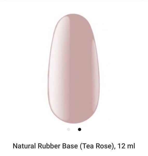 Кольорова камуфлюється каучукова база для нігтів Natural Rubber Base, 12 мл № 3 Tea Rose 004530 фото