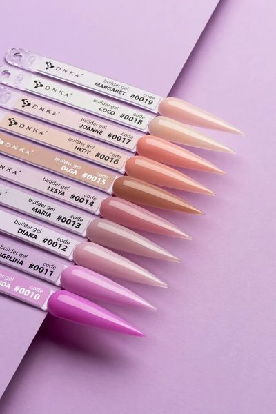Моделювальний гель DNKa' Builder Gel #0018 Coco на 15 мл для зміцнення нігтів 002156 фото