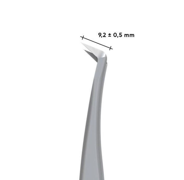 Staleks Pro Expert 44/12 - пинцет (L-образный, 65&deg;) для ресниц из нержавеющей стали 002865 фото