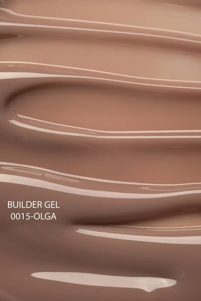 Моделирующий гель DNKa' Builder Gel #0015 Olga на 30 мл для укрепления ногтей 002211 фото