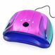 Лампа на дві руки T15 Chrom UV/LED 160W (синя з рожевим) з датчиком руху для гель-лаку і манікюру 000291 фото 1