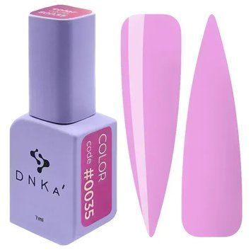 Кольоровий гель-лак DNKa' Gel Polish #0035 на 7 мл &mdash; для манікюру та педикюру 005769 фото