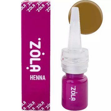 Хна для брів Zola Henna №10 Yellow (коректор), 5 г 000443 фото