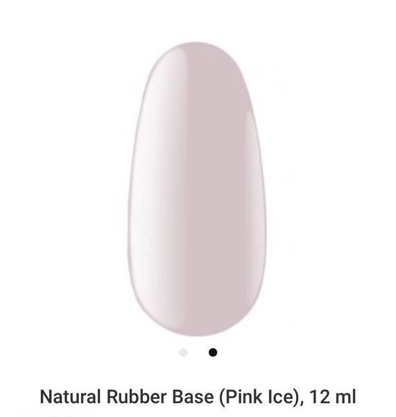 Кольорова камуфлюється каучукова база для нігтів Natural Rubber Base, 12 мл № 6 Pink Ice 004533 фото