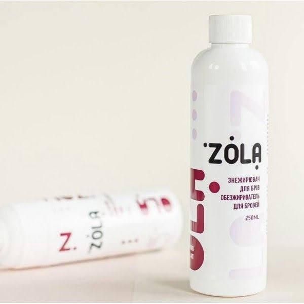 Знежирювач Zola (250 мл) для підготовки брів до фарбування та ламінування 002916 фото
