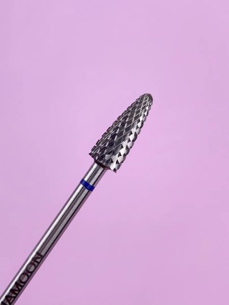 Фреза твердосплавна LunaMoon "Кукурузка" (Balance Blue (R) 5,0мм) для зняття твердих гелів 001902 фото