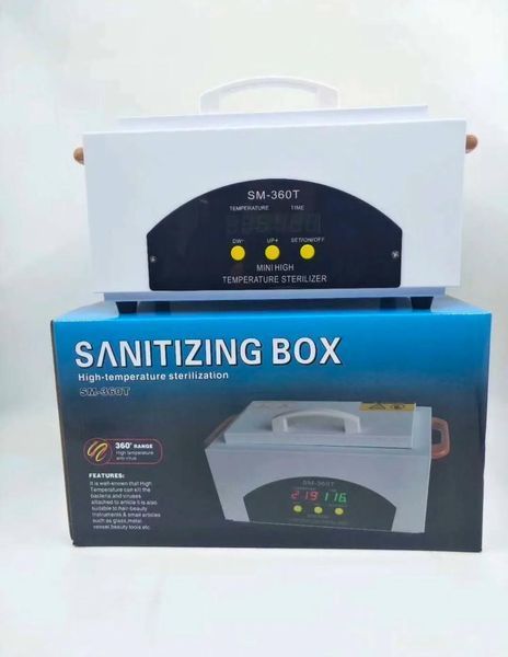 Сухожарова шафа біла SM-360T на 300W для дезінфекції та стерилізації манікюрних і косметологічних інструментів 000883 фото
