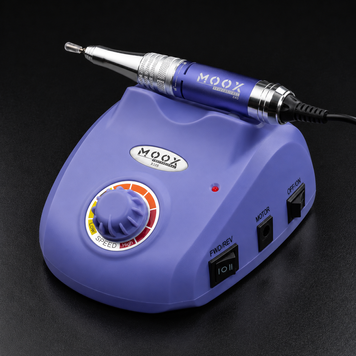 Фрезер Мокс X105 на 65W &ndash; 45000 об/мин (фиолетовый/purple) для снятия материала и обработки кутикулы 000520 фото