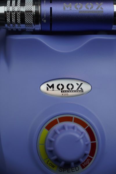 Фрезер Мокс X105 на 65W - 45000 об/хв (фіолетовий/purple) для зняття матеріалу та обробки кутикули 000520 фото