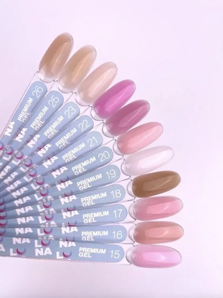 Гель LUNAMoon Premium Gel №25 рефіл на 100 мл для зміцнення, вирівнювання та нарощування нігтів 002008 фото