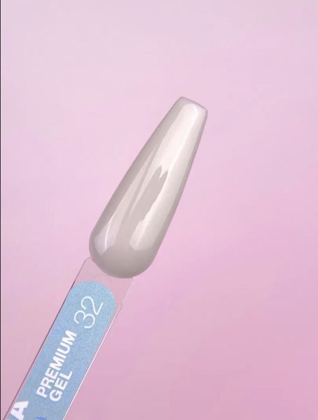 Гель LUNAMoon Premium Gel №32 - на 15 мл для зміцнення, вирівнювання та нарощування нігтів 006778 фото