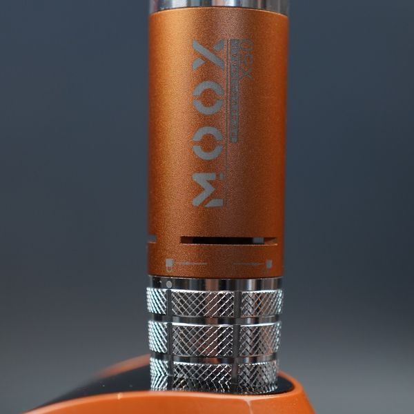 Фрезер Мокс X805 на 80W - 55000 об/хв (помаранчевий/orange) для зняття матеріалу та обробки кутикули 000602 фото