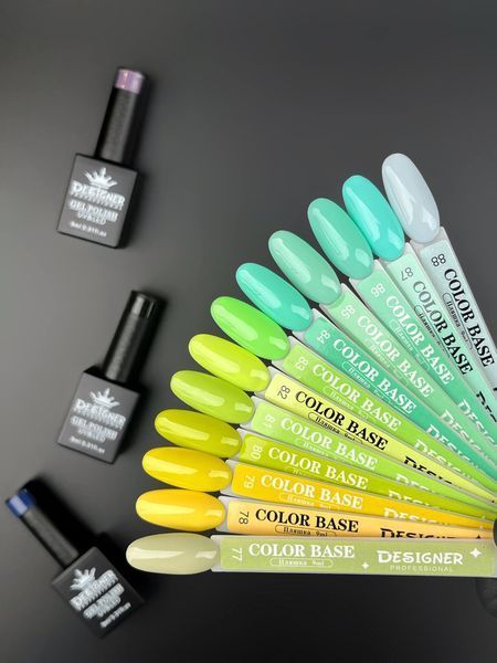 Кольорова база для нігтів Дизайнер "Rainbow Mood" Color Base №79, 9 мл 006315 фото