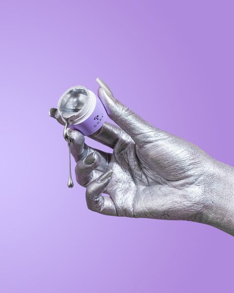 Гель фарба DNKa' Metal Gel (металева, срібло) на 5 мл для покриття та дизайну нігтів 002284 фото