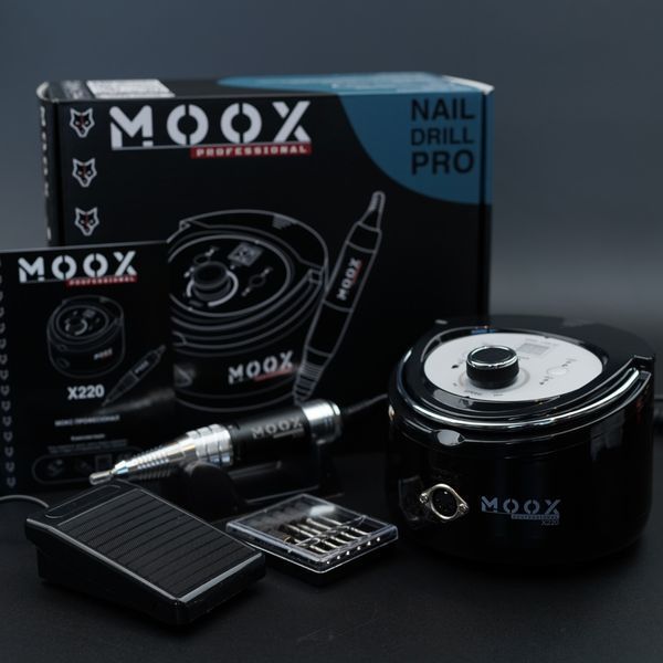 Фрезер Мокс X220 на 70W - 50000 об/хв (чорний/black) для зняття матеріалу та обробки кутикули 000534 фото