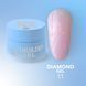 Гель с блестками №11 (Розовый лед) Diamond Gel LunaMoon на 15 мл, выравнивание и наращивание ногтей 007082 фото 1
