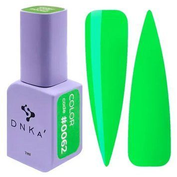 Цветной гель-лак DNKa&rsquo; Gel Polish #0062 на 7 мл - для маникюра и педикюра 002033 фото