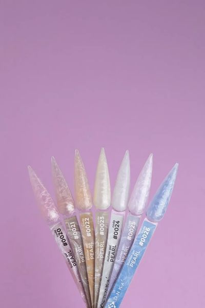 Моделирующий гель DNKa' Builder Gel #0024 Pearl на 15 мл для укрепления ногтей 002161 фото