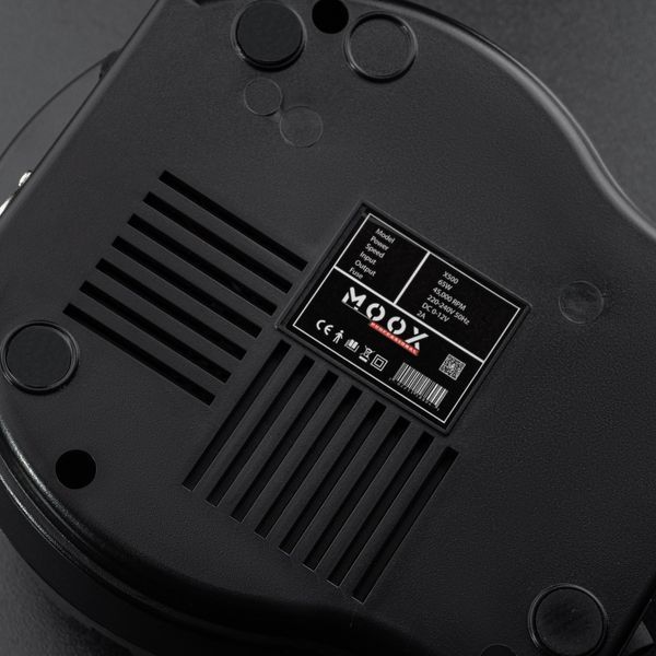 Фрезер Мокс X500 на 65W - 45000 об/мин (черный/black) для маникюра и педикюра 000556 фото
