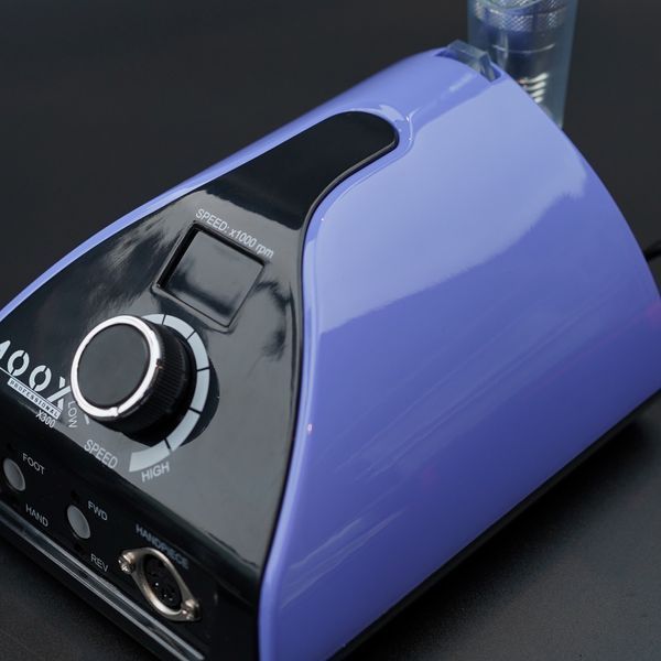 Фрезер Мокс X300 на 70W - 50000 об/хв (фіолетовий/purple) для зняття матеріалу та обробки кутикули 000538 фото