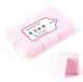 Рожеві безворсові одноразові серветки 300 шт Beautiful girl 10 для манікюру та нарощування вій 007198 фото 2