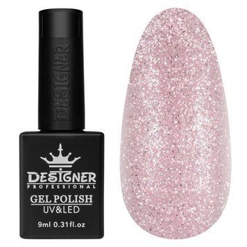 Кольорова камуфлююча база для нігтів Дизайнер "Sparkles Beauty" Color Base №130, 9 мл 006369 фото