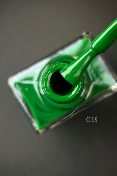 Лак-фарба Stamping Paint (Зелена №13) Дизайнер на 9 мл для стемпінгу 003407 фото