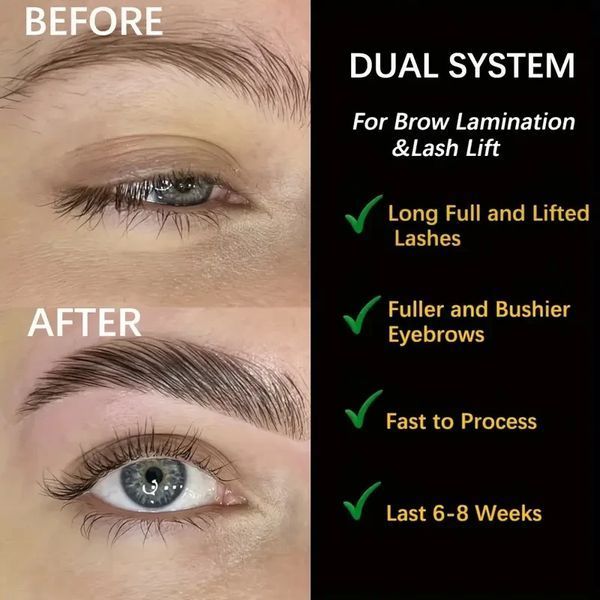 Набір Lash&Brow Lift Kit Jia Shang Xiu для біозавивки та ламінування вій та брів 008824 фото