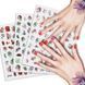 Наліпки для нігтів - 3D стікери №1122 JOYFUL NAIL "Абстракція" для дизайну нігтів на клейкій основі 004144 фото 6