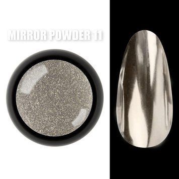 Дзеркальна втирка ртутна №11 (пігмент) Mirror powder Дизайнер для дизайну нігтів 004250 фото