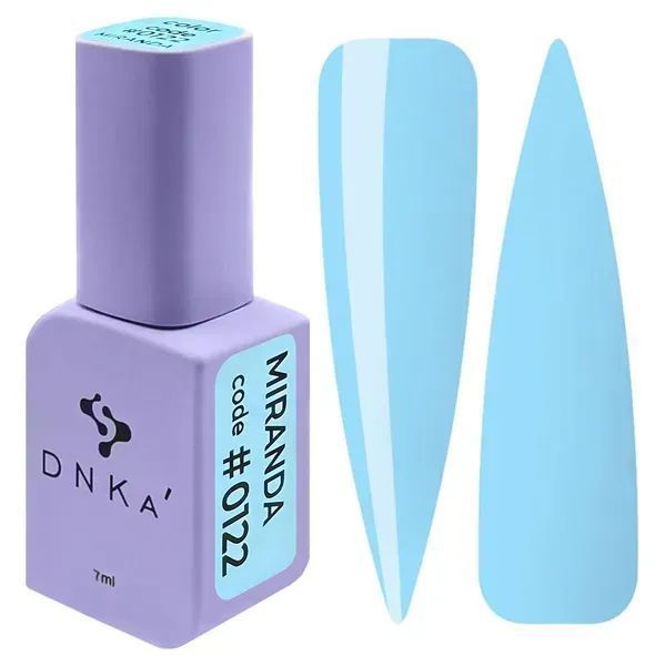 Кольоровий гель-лак DNKa' Gel Polish Miranda#0122 на 7 мл &mdash; для манікюру та педикюру 002838 фото