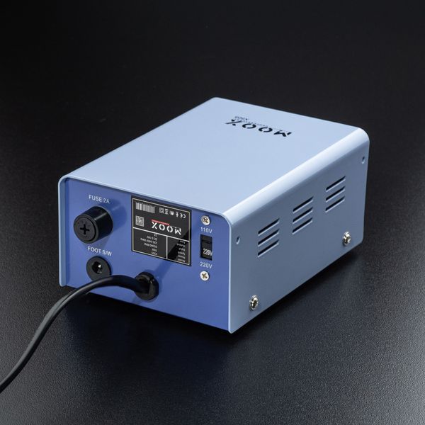 Фрезер Мокс X505 на 70W - 45000 об/хв (синій/blue) для зняття матеріалу та обробки кутикули 000566 фото