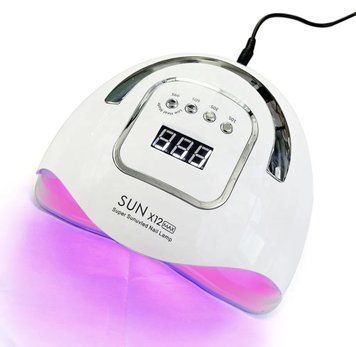 Лампа Sun X12 MAX UV/LED 280W (белая) для гель-лака и маникюра 000206 фото