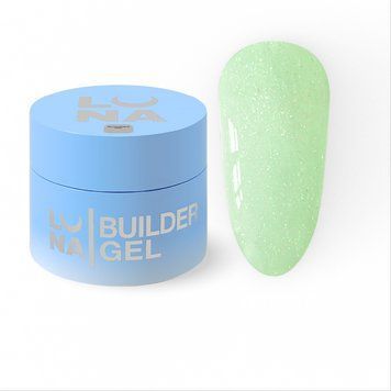 Гель шимер LUNAMoon Shimmer Gel №11 на 15 мл для зміцнення, вирівнювання та нарощування нігтів 004728 фото