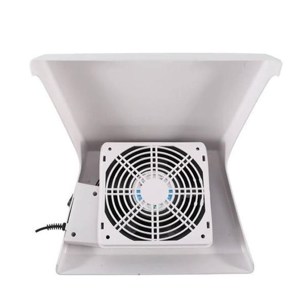 Настільна витяжка DJ-828 (80W) для збирання манікюрного пилу (з мішком у комплекті) 000727 фото