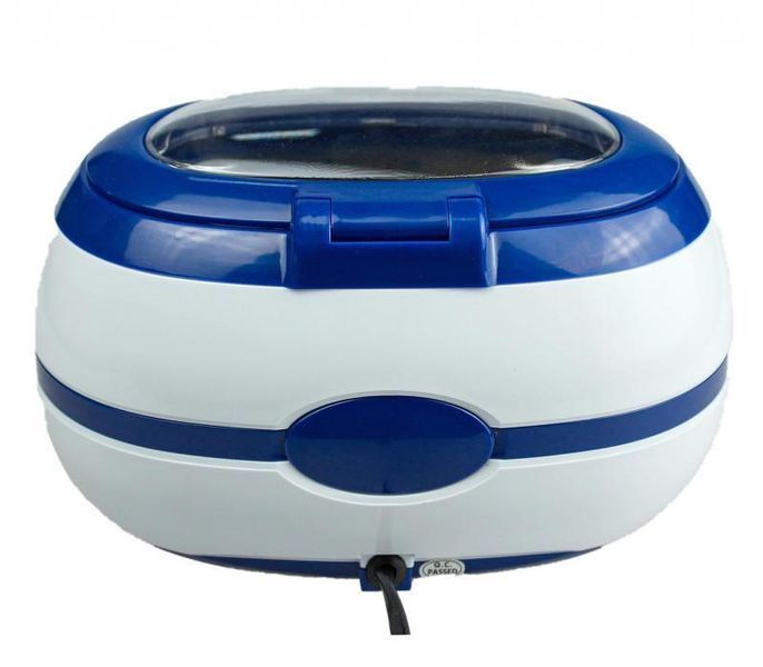 Ультразвуковая ванна-мойка белая VGT-2000 на 35W - 600 мл для чистки и стерилизации маникюрных и косметологических инструментов 000810 фото