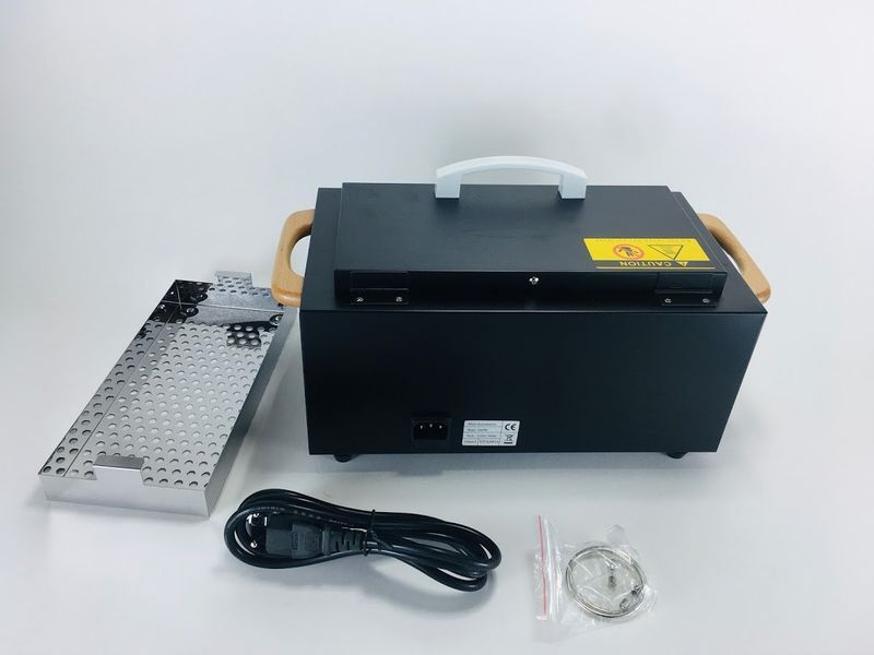 Сухожаровый шкаф черный CH-360T на 300W для стерилизации маникюрных и косметологических инструментов 000791 фото